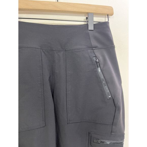 Athleta Headlands Hybrid Cargo Pull On Jogger 4 Petite Active Pants Hike Tight - Picture 5 of 16